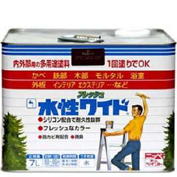 多用途 屋内外対応 水性塗料水性フレッシュワイド 7L | ニッペホーム 多用途 屋内外対応 水性塗料水性フレッシュワイド 7L | ニッペホーム