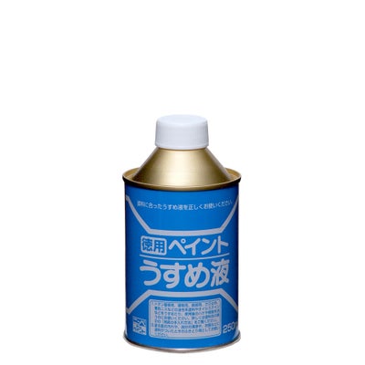 油性塗料の希釈 用具の洗浄 うすめ液徳用ペイントうすめ液 250ml 