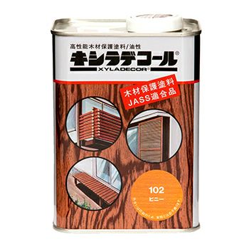 木部 建築 保護 防腐 防カビ 防虫 油性塗料キシラデコール 0.7L