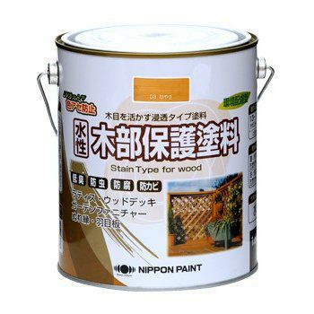 ウッドデッキ 木部 防虫 防腐 劣化防止 水性塗料水性木部保護塗料 0.7L