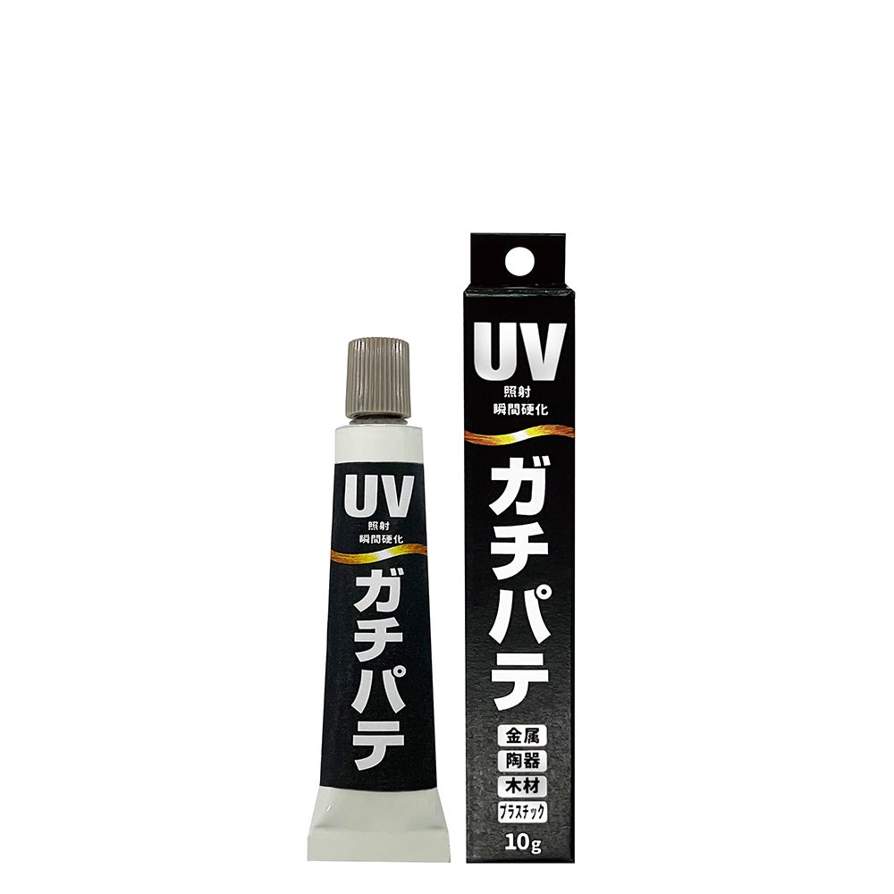 インスタパテNUVA 1Kg　環境対応型UVパテ　UV鈑金パテ ・付属付き インスタパテNUVA 1Kg 環境対応型UVパテ UV鈑金パテ ・付属付き UV鈑金