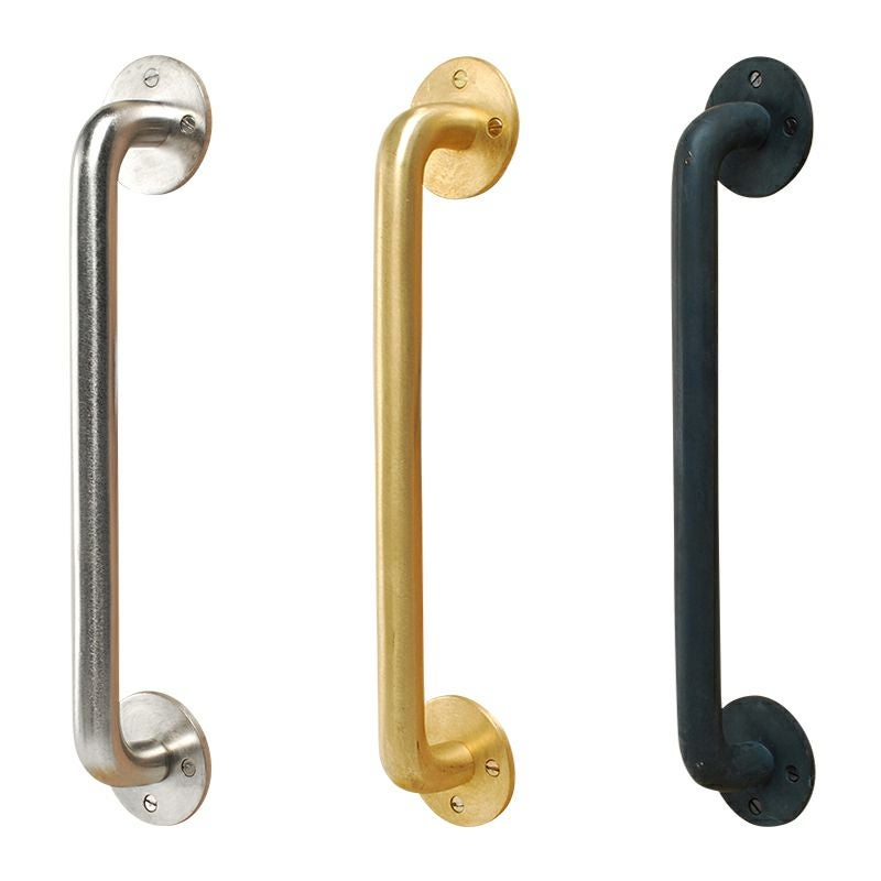 真鍮 ハンドル DIY ROUND BAR DOOR HANDLE 約827g | ニッペホーム