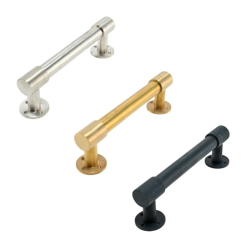 真鍮 大型 ドアハンドル STRAIGHT BAR HANDLE 約830g | ニッペホーム