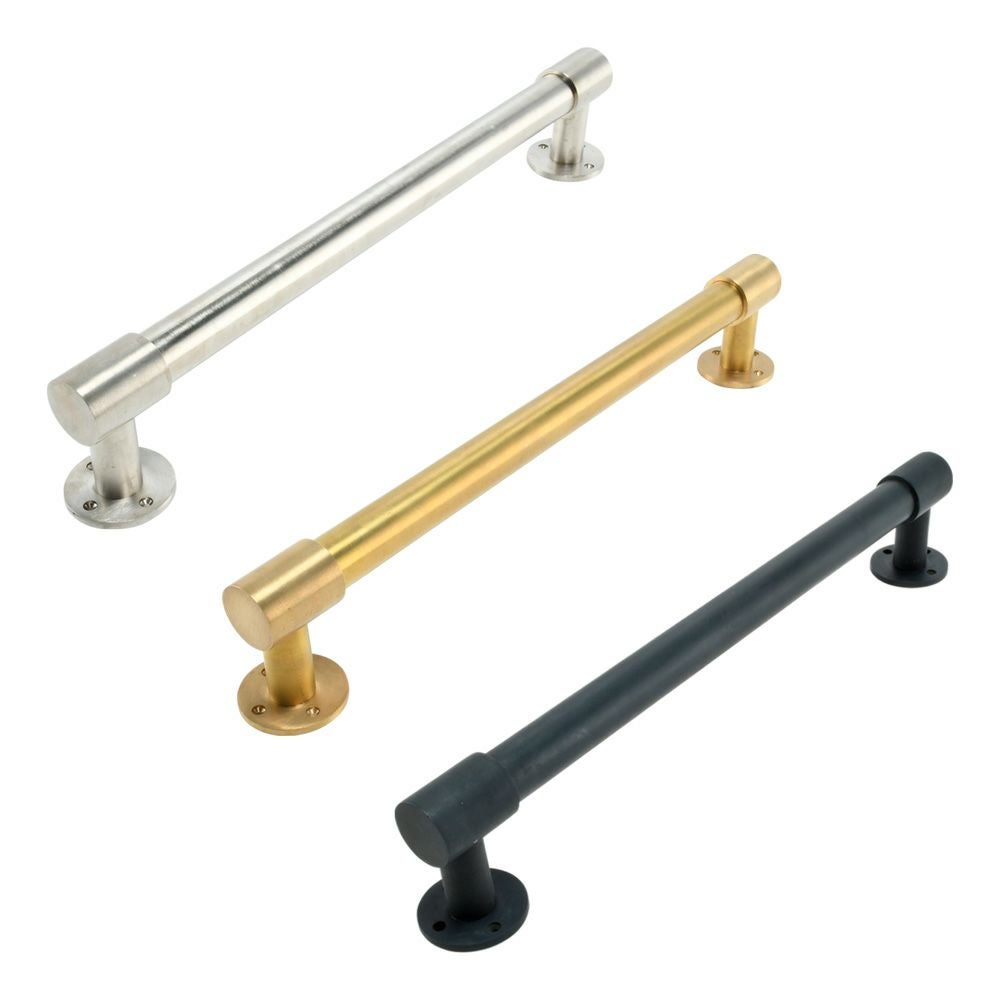真鍮 大型 ドアハンドル STRAIGHT BAR HANDLE 約1030g | ニッペホーム