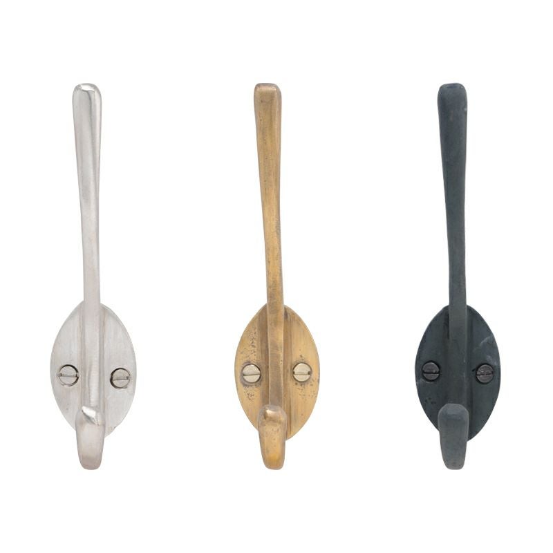 真鍮 コートフック アンティーク COAT HOOK 約58g 4個セット | ニッペ